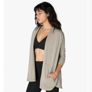 Beyond Yoga Love and Fleece Hooded Cardigan